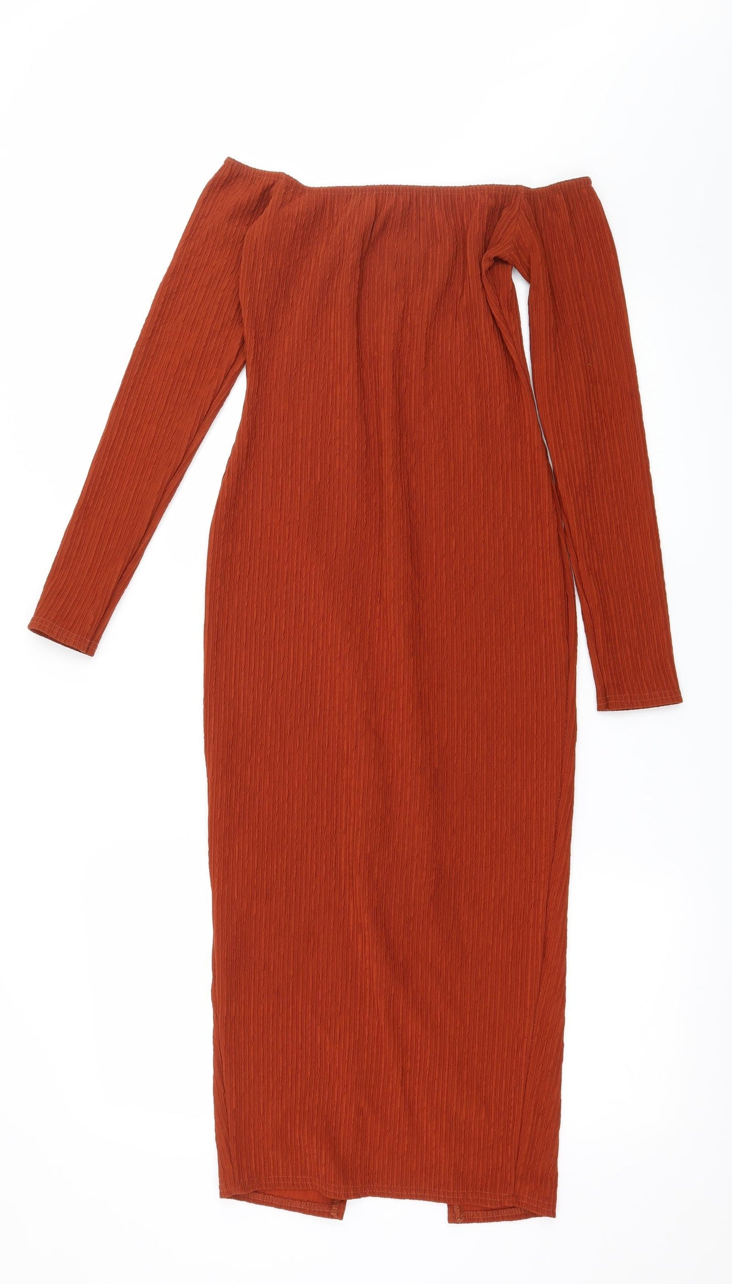 Edge Street Womens Brown  Jersey Bodycon  Size 8