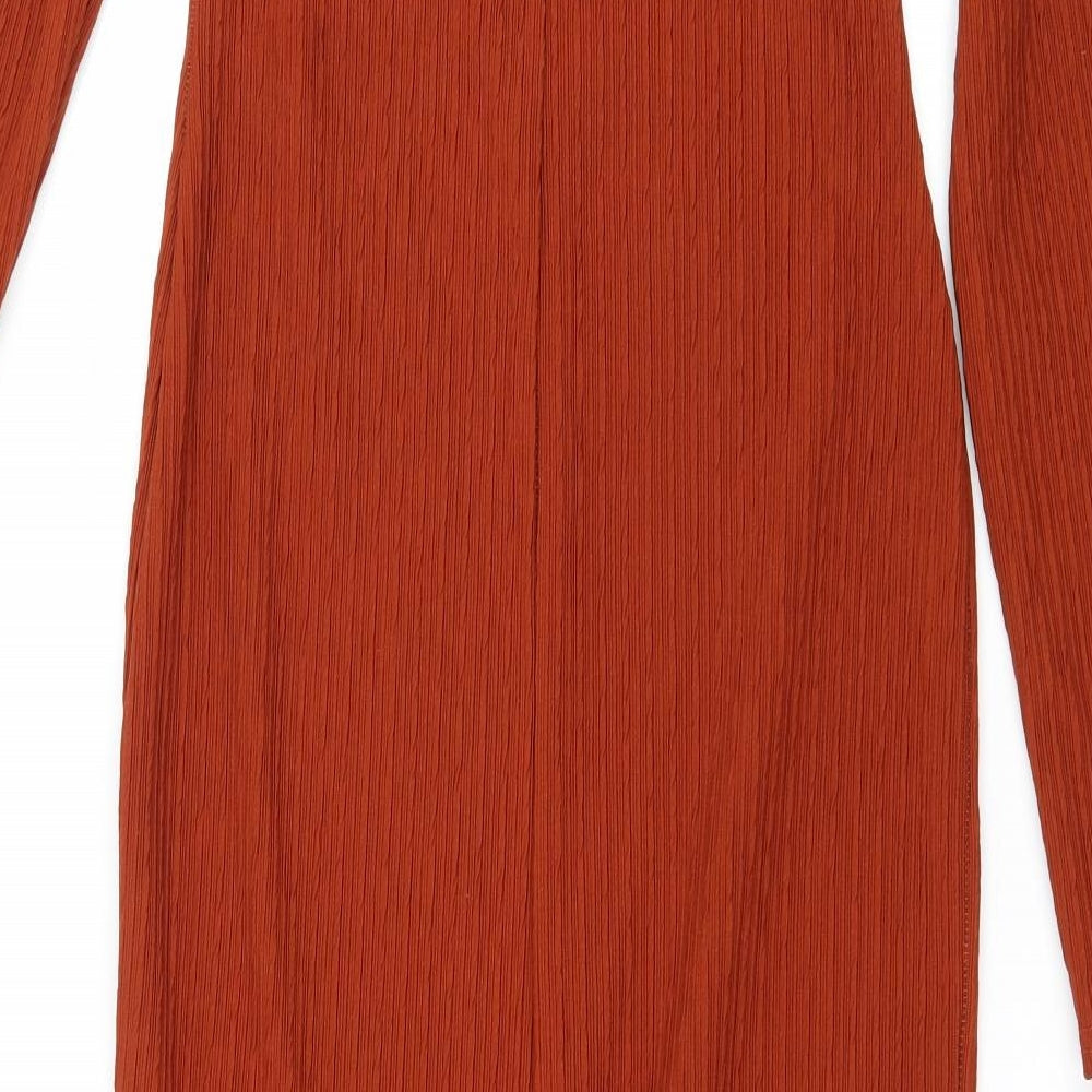 Edge Street Womens Brown  Jersey Bodycon  Size 8
