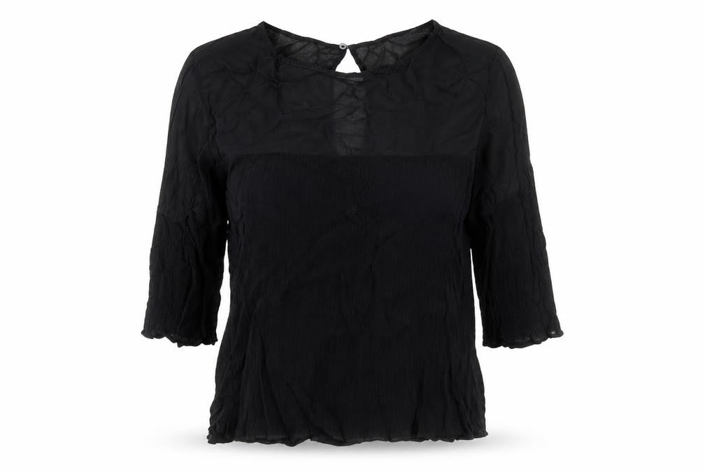 Zara Womens Black   Basic Blouse Size L