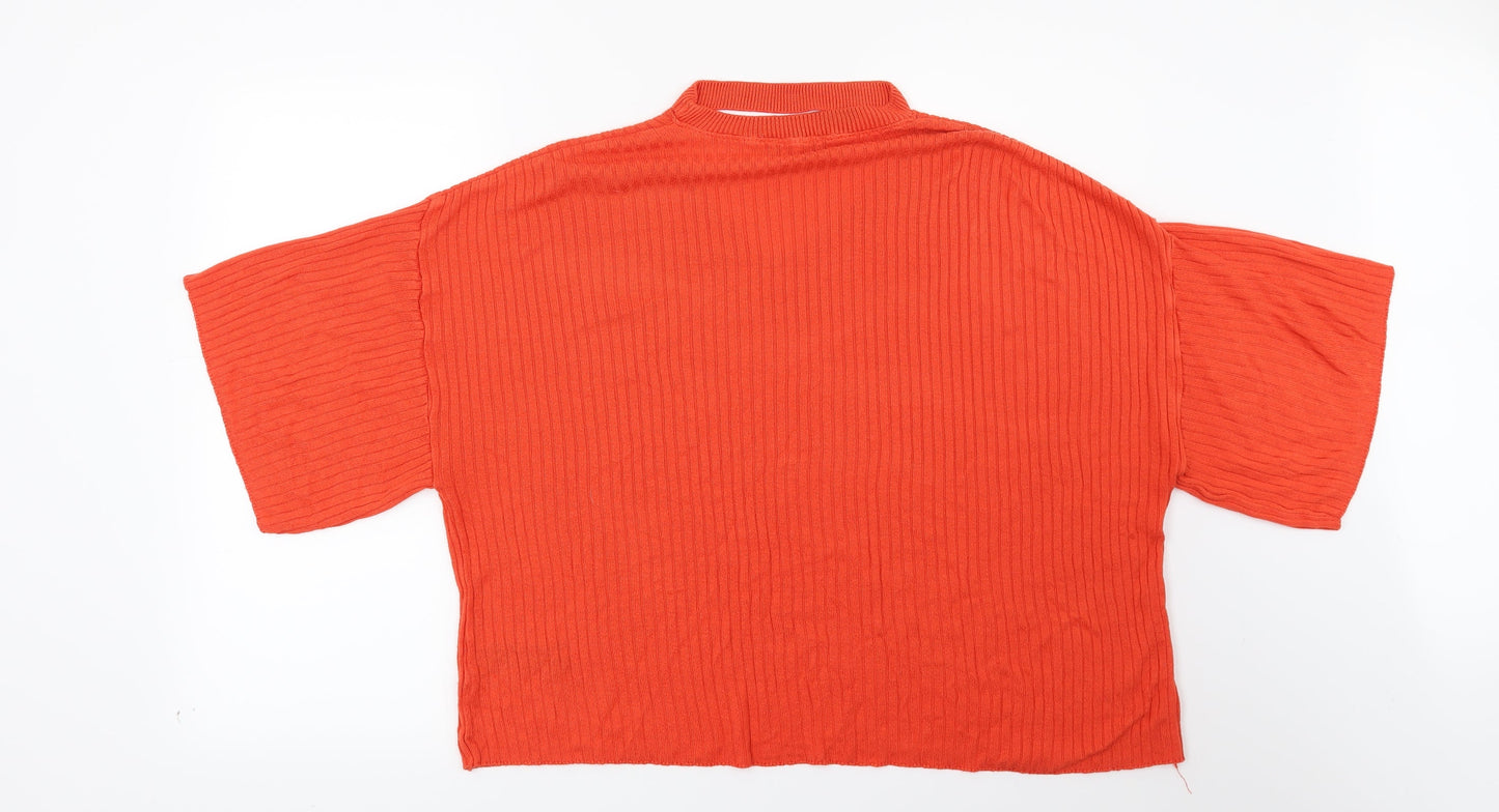 Dorothy Perkins Womens Red   Pullover Jumper Size 14