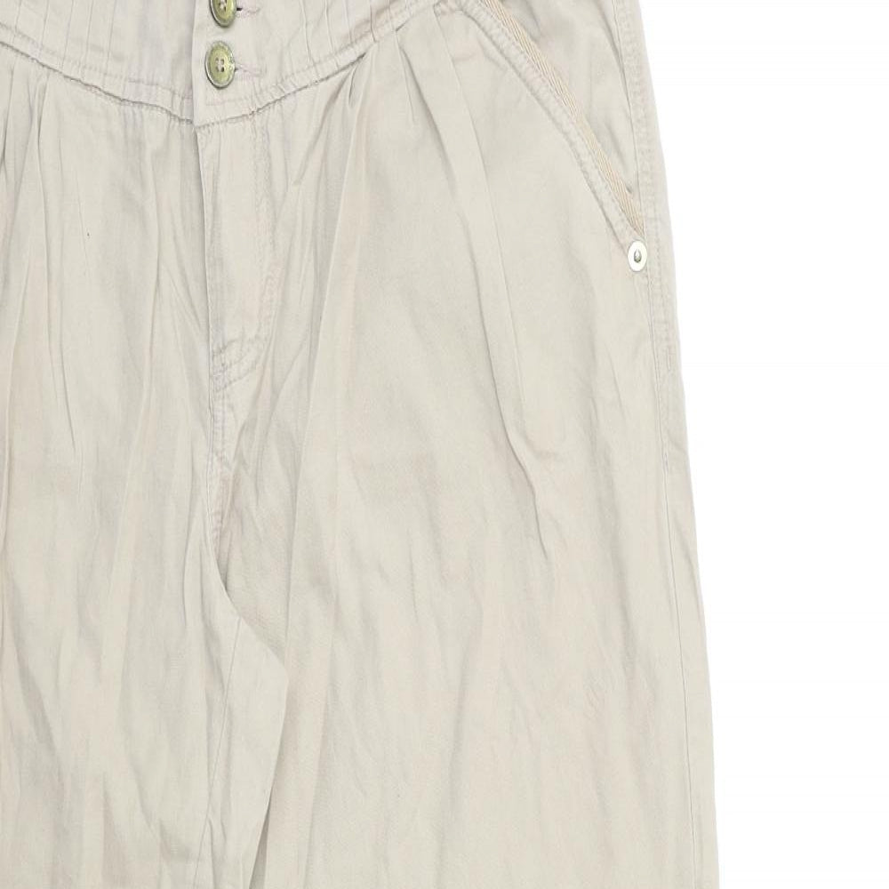 Preworn Womens Beige   Trousers  Size 30 in L25 in