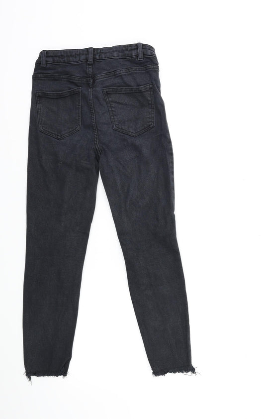 New Look Womens Black  Denim Skinny Jeans Size 10 L25 in