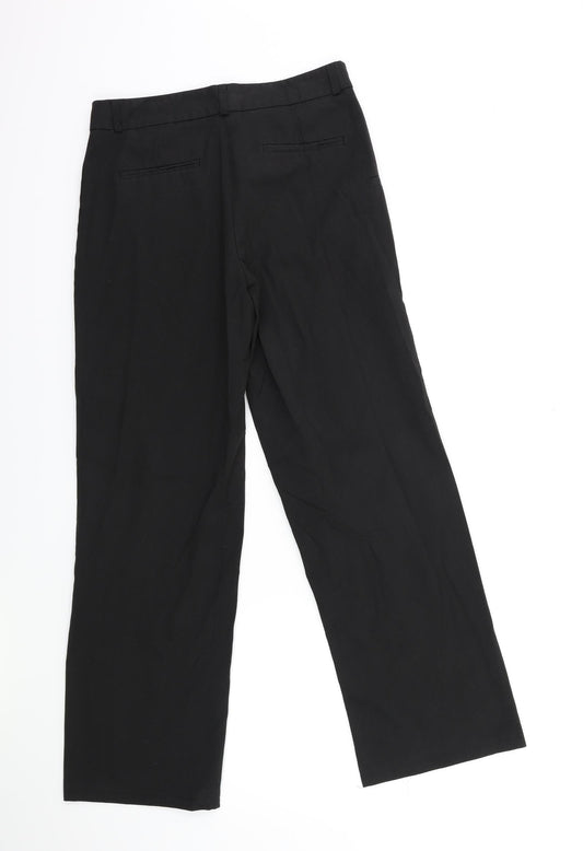 Cooperative Womens Black   Trousers  Size 8 L28 in