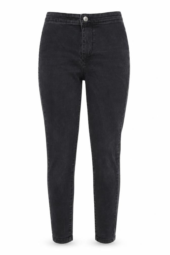 Denim & Co. Womens Black  Denim Skinny Jeans Size 12 L27 in