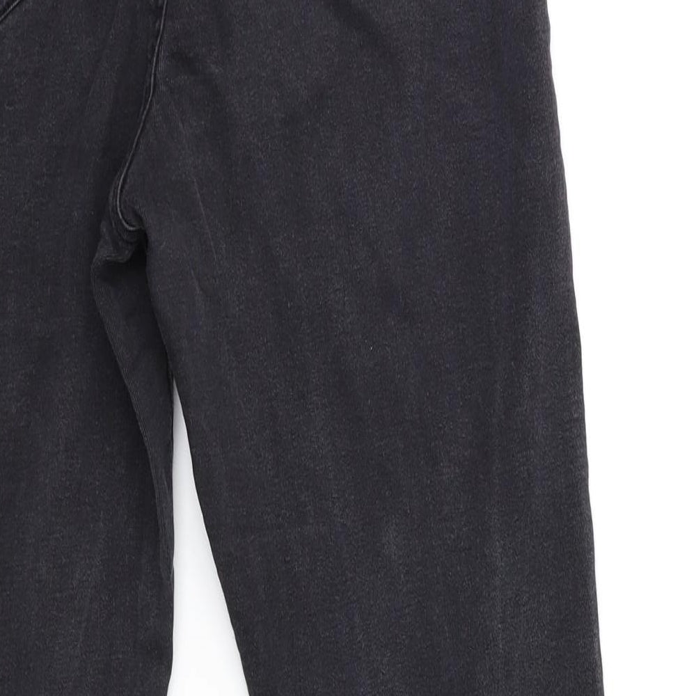 Denim & Co. Womens Black  Denim Skinny Jeans Size 12 L27 in