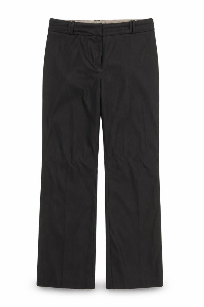 Next Womens Brown Striped  Trousers  Size 34 in L30 in