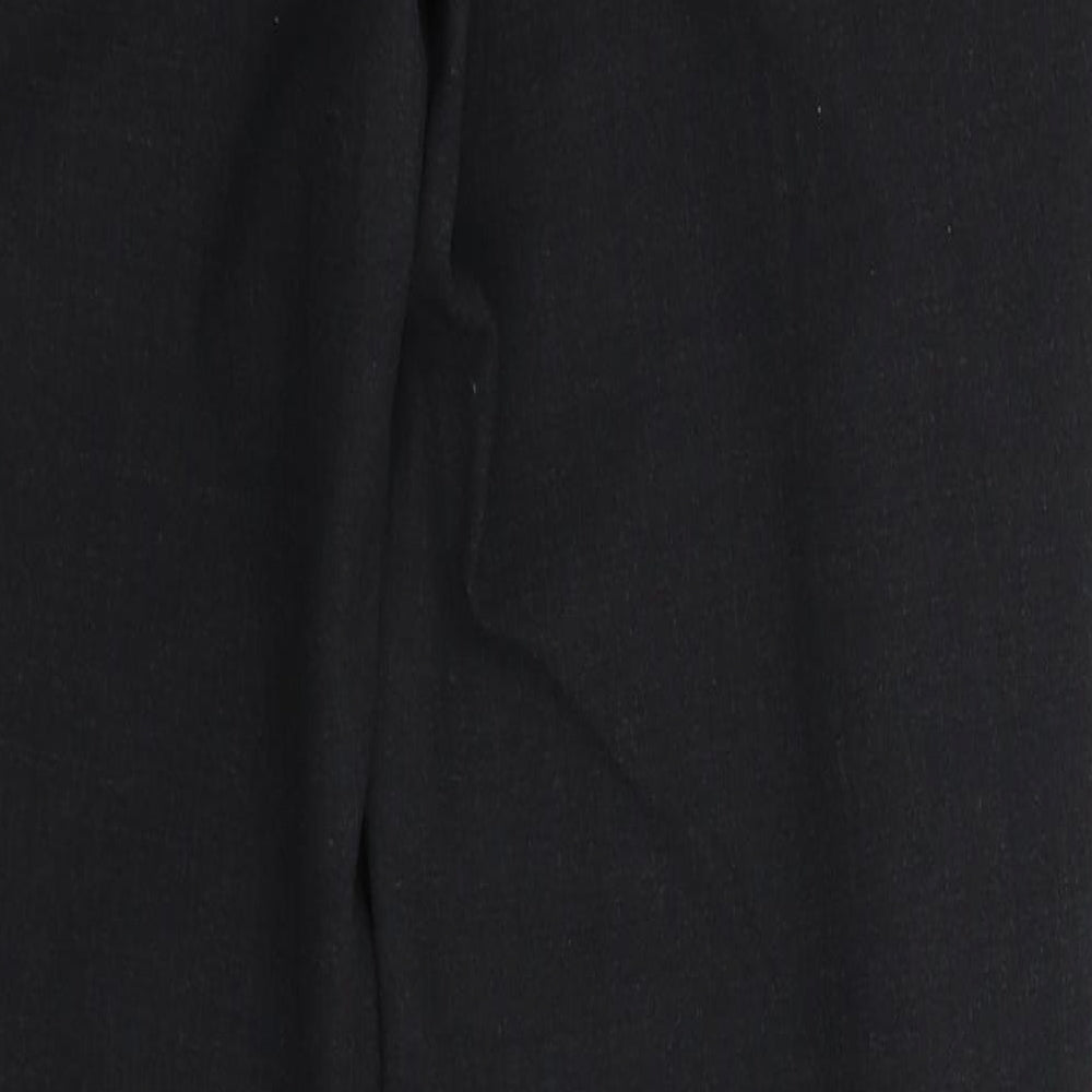 Simon Jersey Womens Grey   Dress Pants Trousers Size 8 L31 in