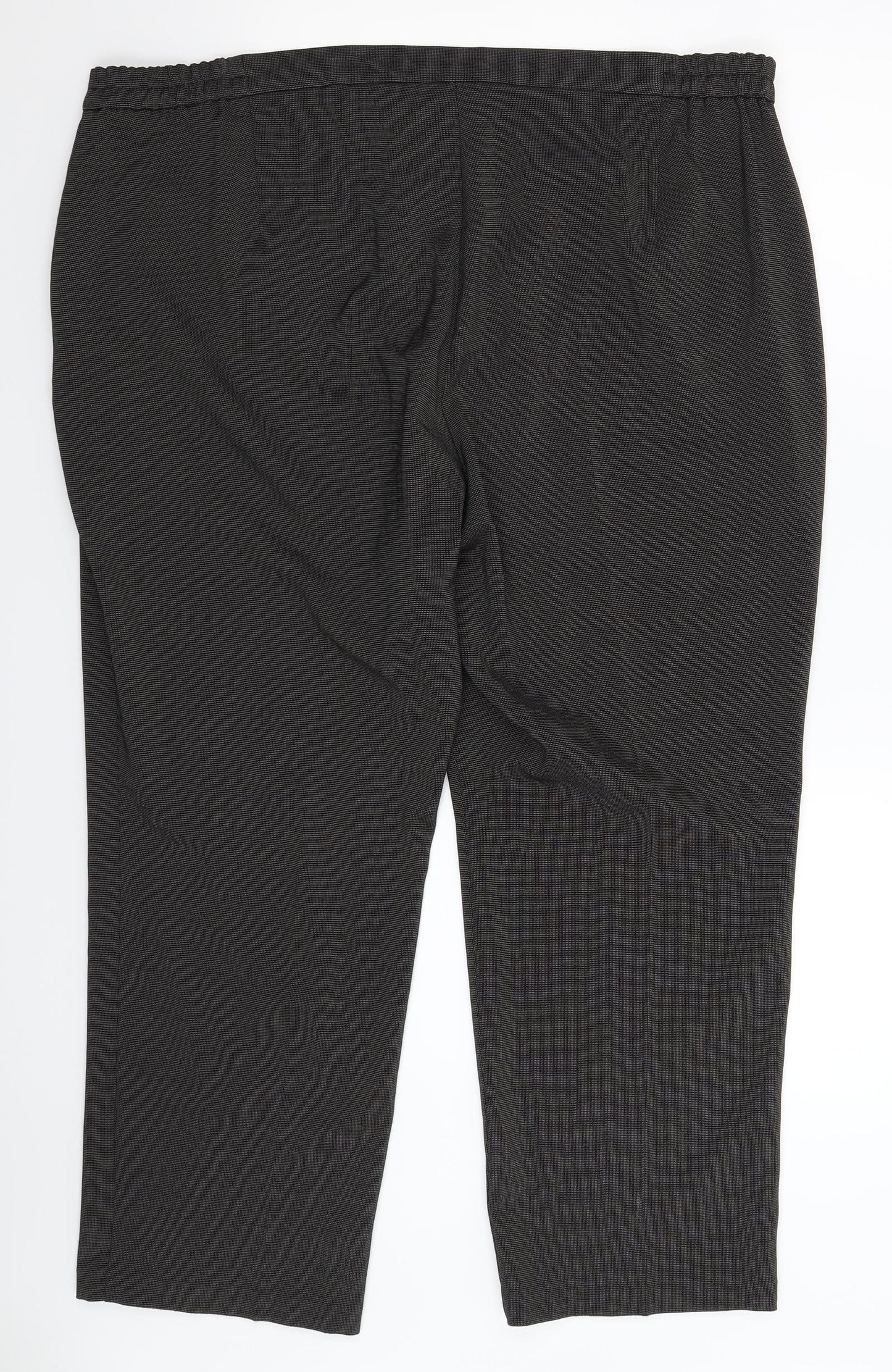 Marks and Spencer Womens Black   Trousers  Size 20 L28 in