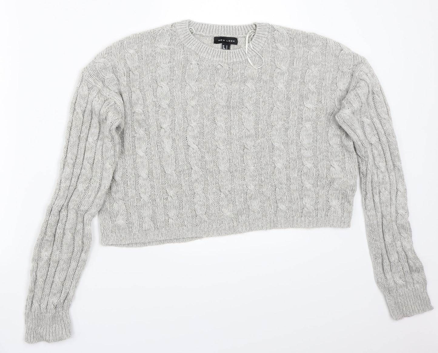 Newlook Womens Grey   Pullover Jumper Size S