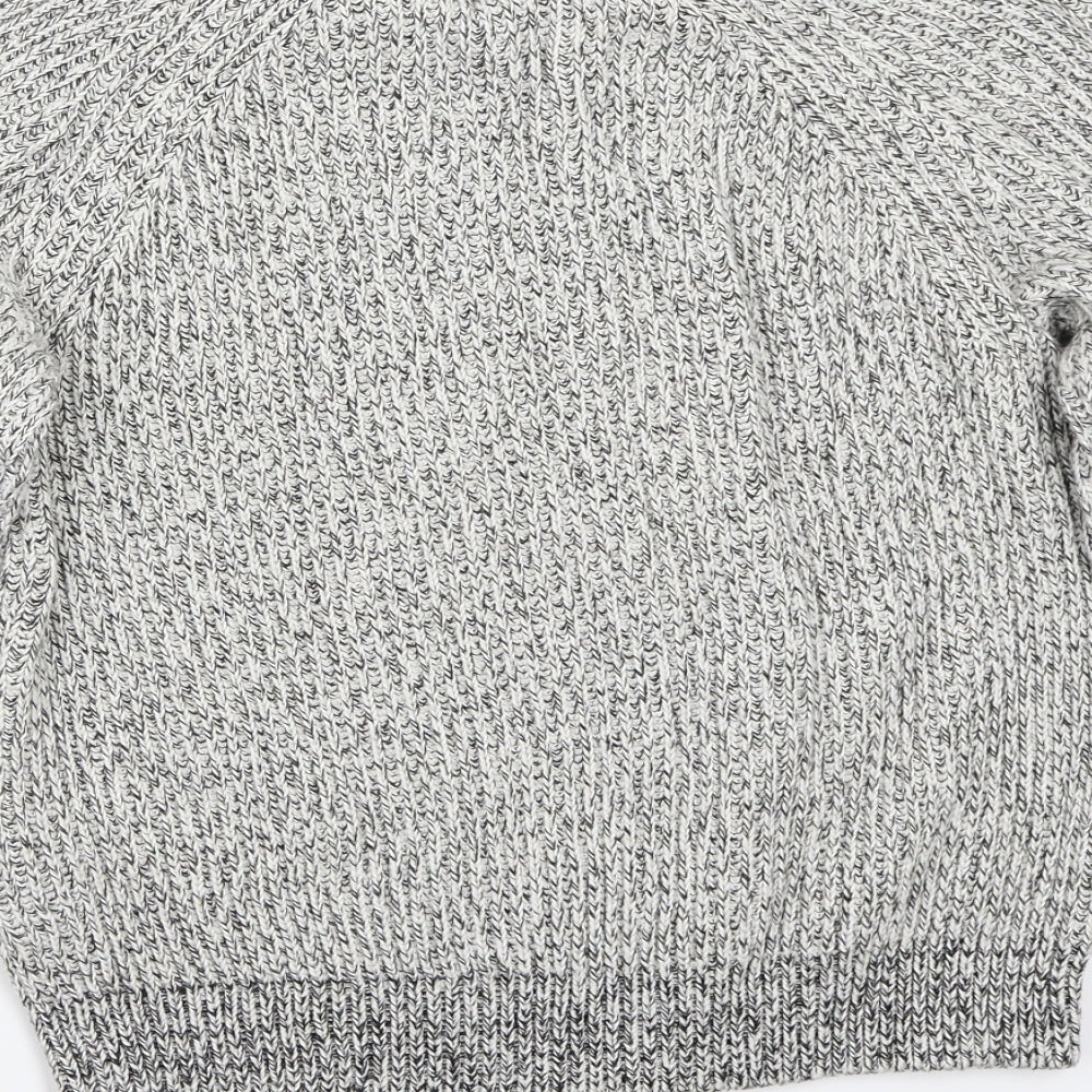 H&M Womens Grey   Pullover Jumper Size M