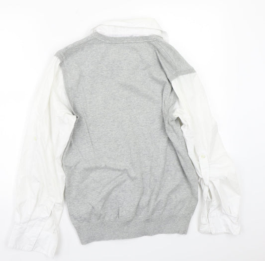 Cutting Edge Womens Grey   Pullover Jumper Size M