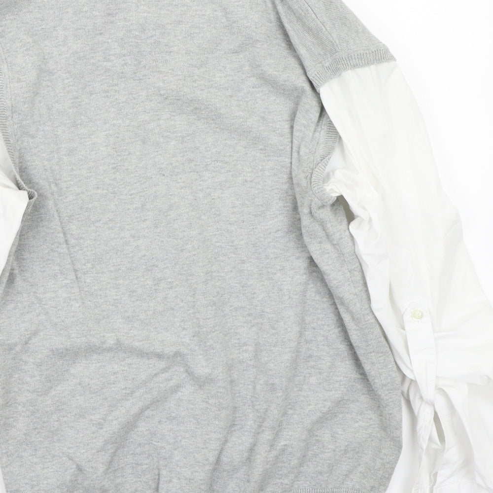 Cutting Edge Womens Grey   Pullover Jumper Size M