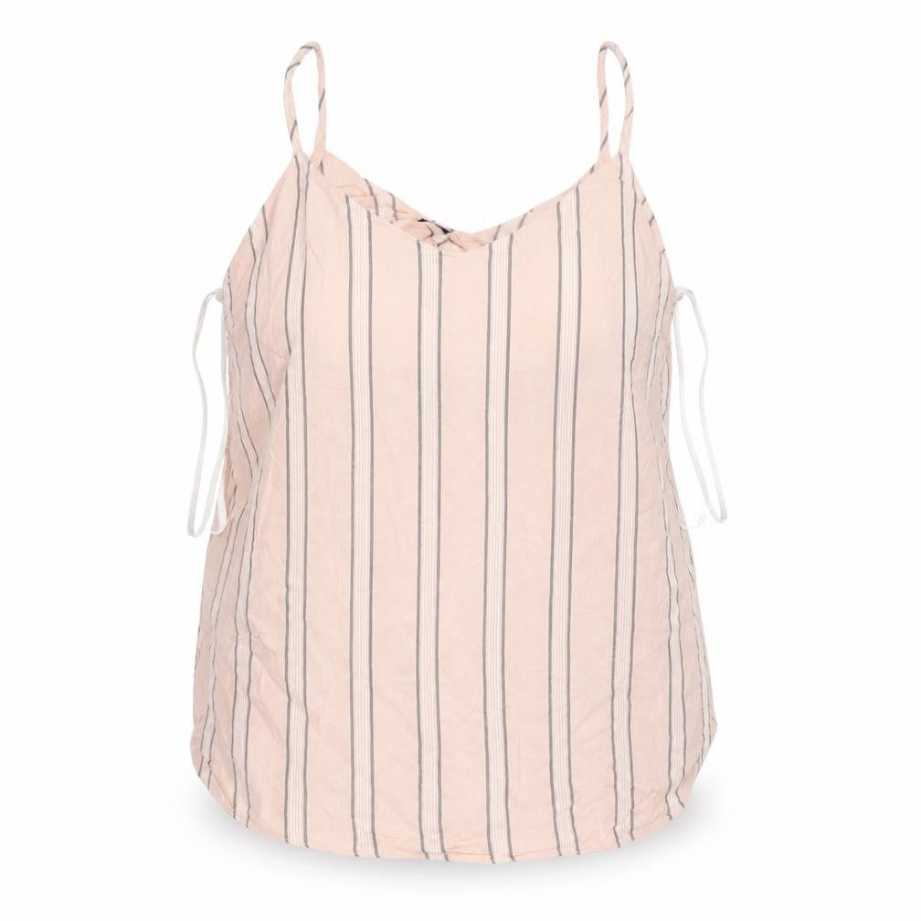 newlook Womens Pink Striped  Basic Blouse Size 10