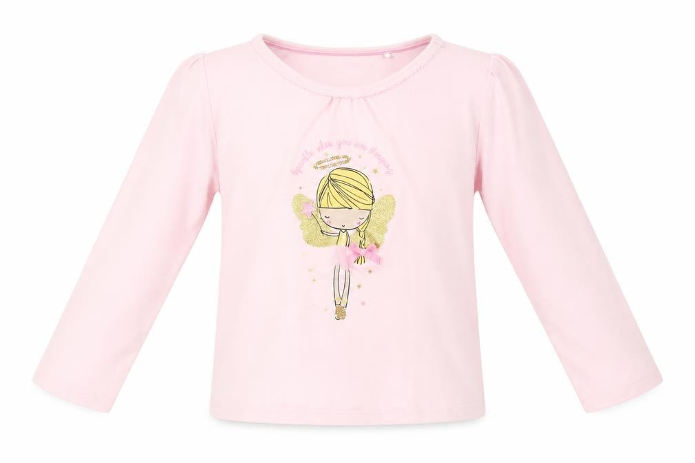 Mini Club Girls Pink   Cami Pyjama Top Size 4 Years  - FAIRY