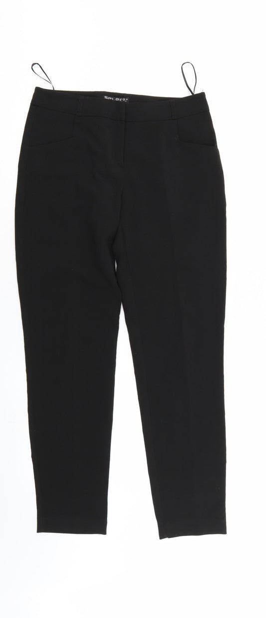 Select Womens Brown   Trousers  Size 6 L28 in