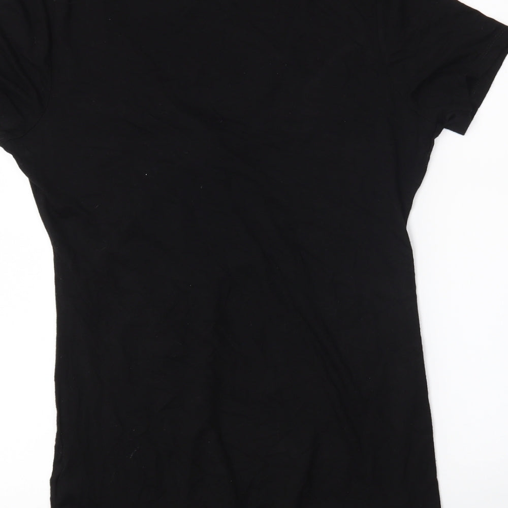 Debenhams Womens Black   Basic T-Shirt Size 14