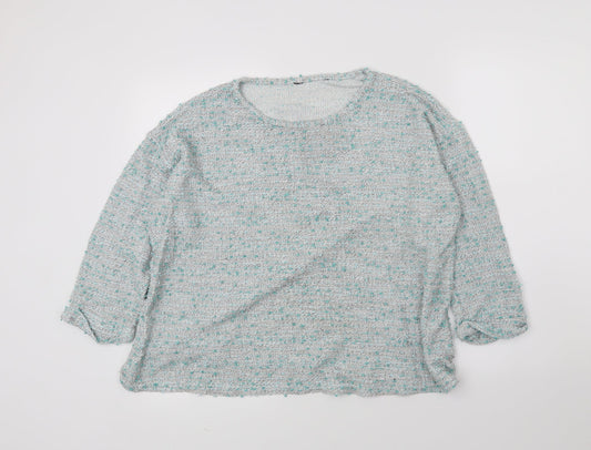 Preworn Womens Green   Pullover Jumper Size 16