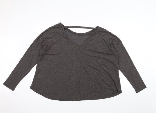 NEXT Womens Black   Basic T-Shirt Size 14