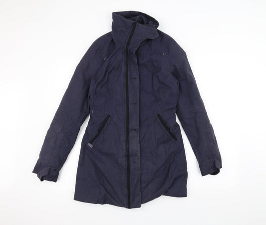 NEXT Womens Blue   Pea Coat Coat Size 8