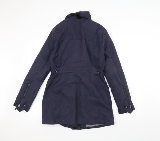 NEXT Womens Blue   Pea Coat Coat Size 8