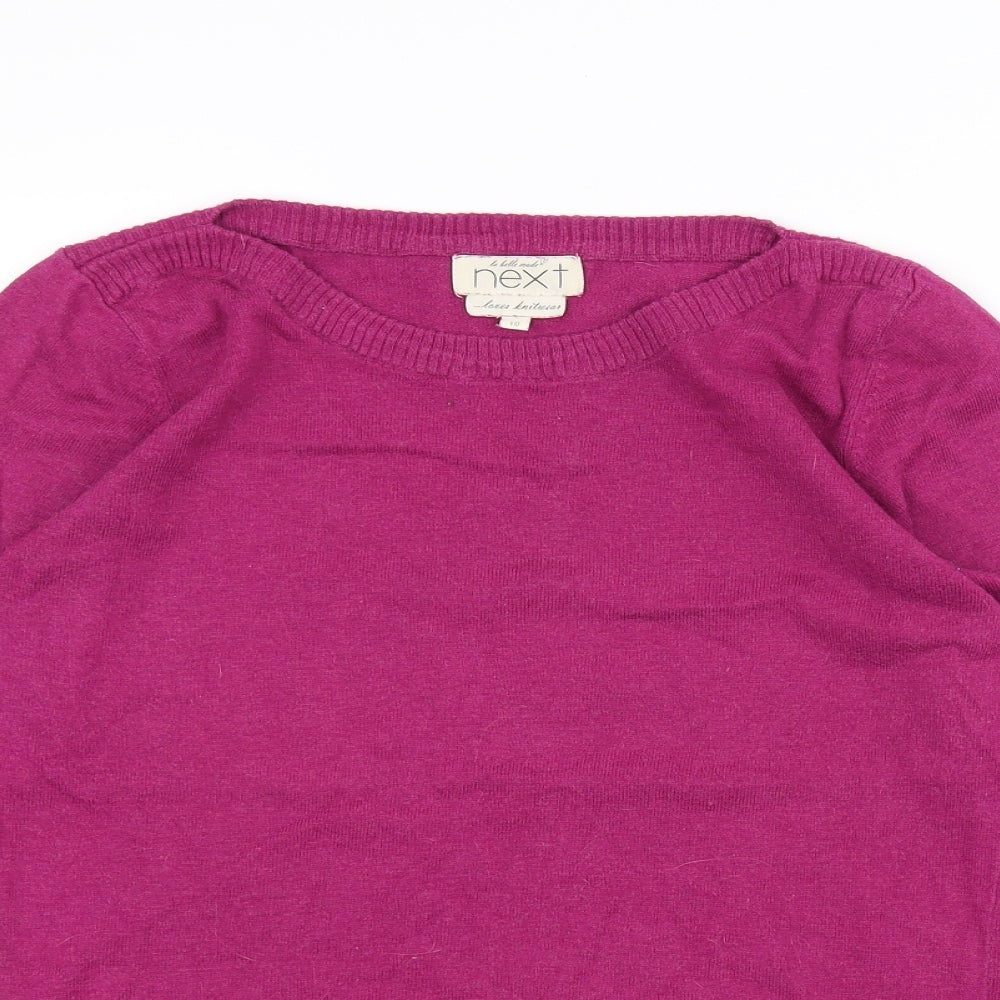 NEXT Womens Pink   Pullover Jumper Size 10