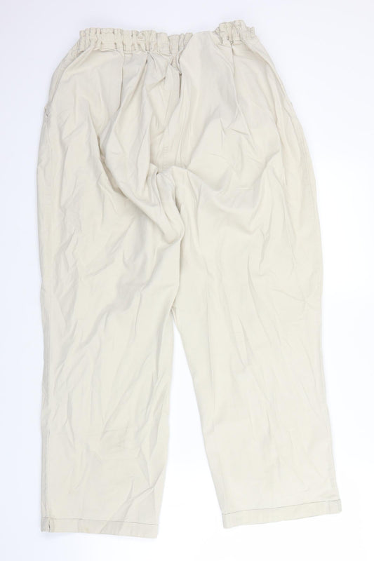 JDV Womens Beige   Trousers  Size 22 L24 in