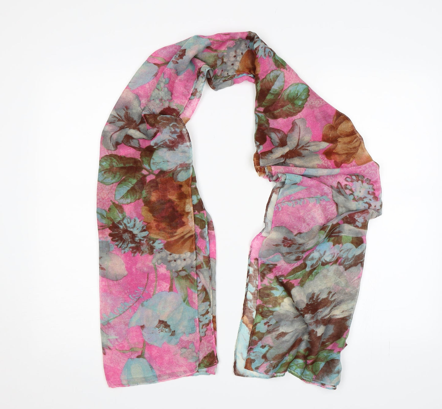 Preworn  Pink Floral   Shawl/Wrap