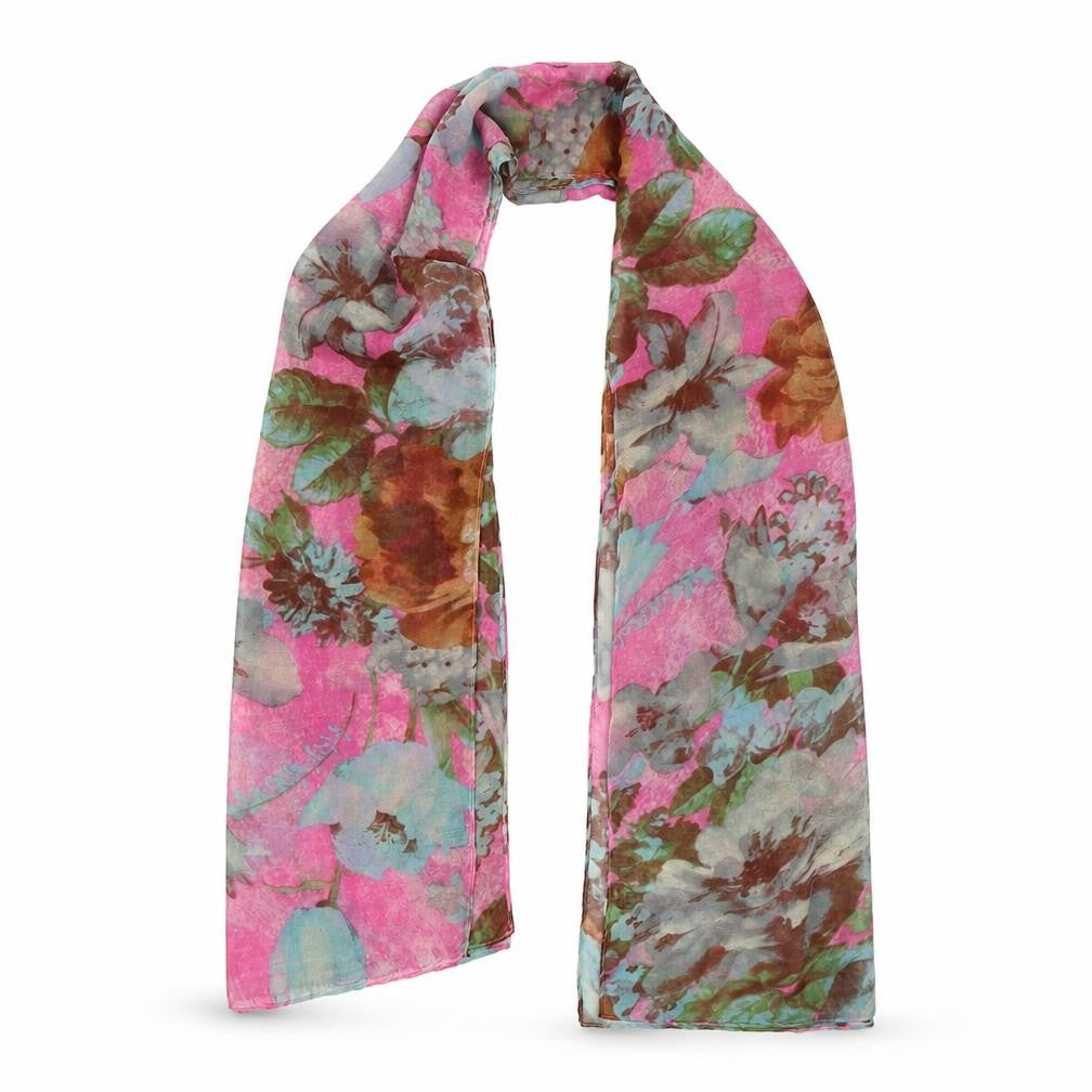 Preworn  Pink Floral   Shawl/Wrap