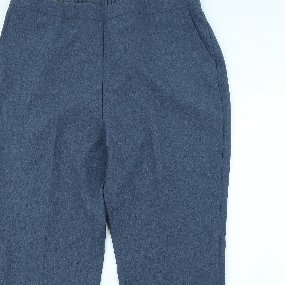 Preworn Womens Blue   Dress Pants Trousers Size 18 L30 in