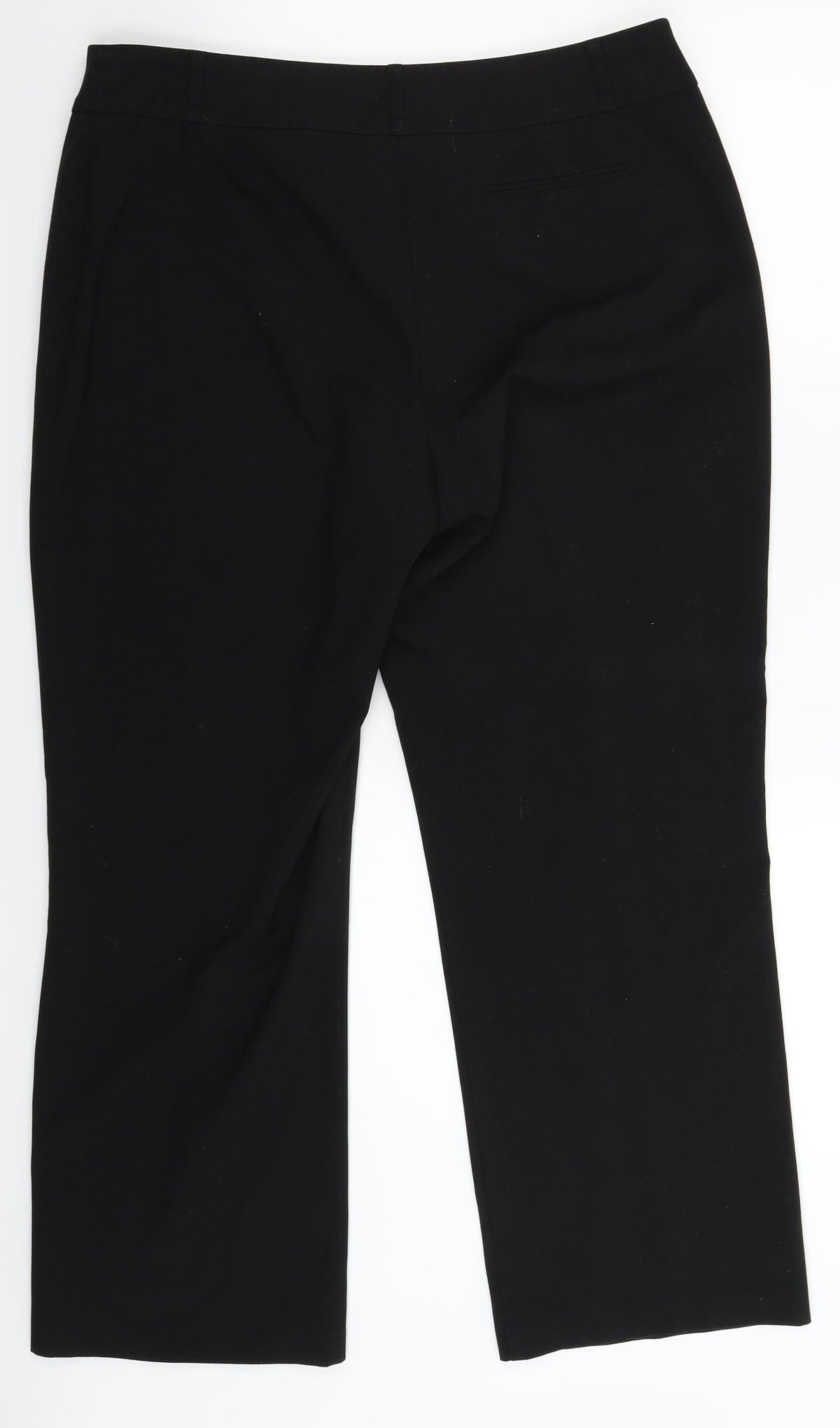 BHS Womens Black   Trousers  Size 14 L28 in