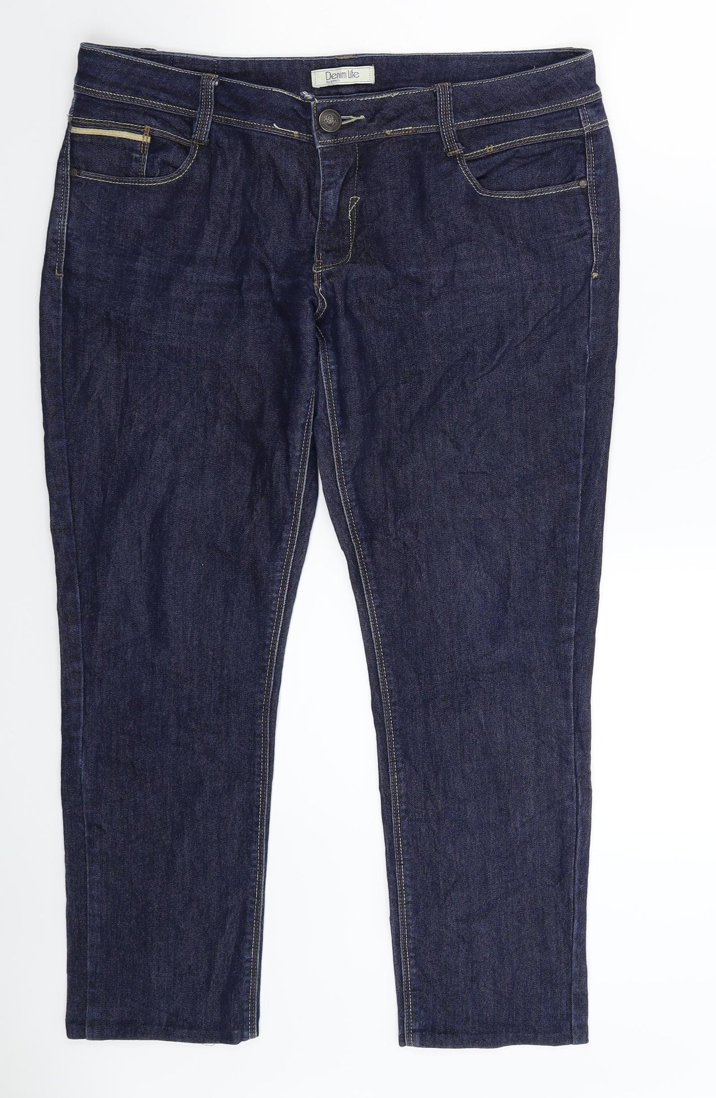 Pimkie Womens Blue  Denim Skinny Jeans Size 36 in L26 in