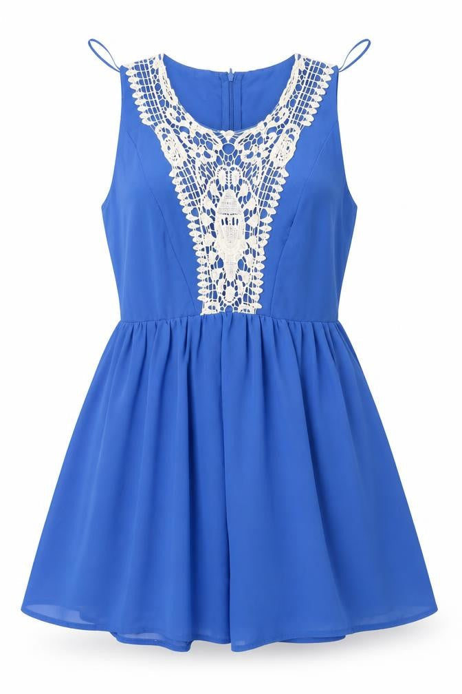 Select Womens Blue   Fit & Flare  Size 10
