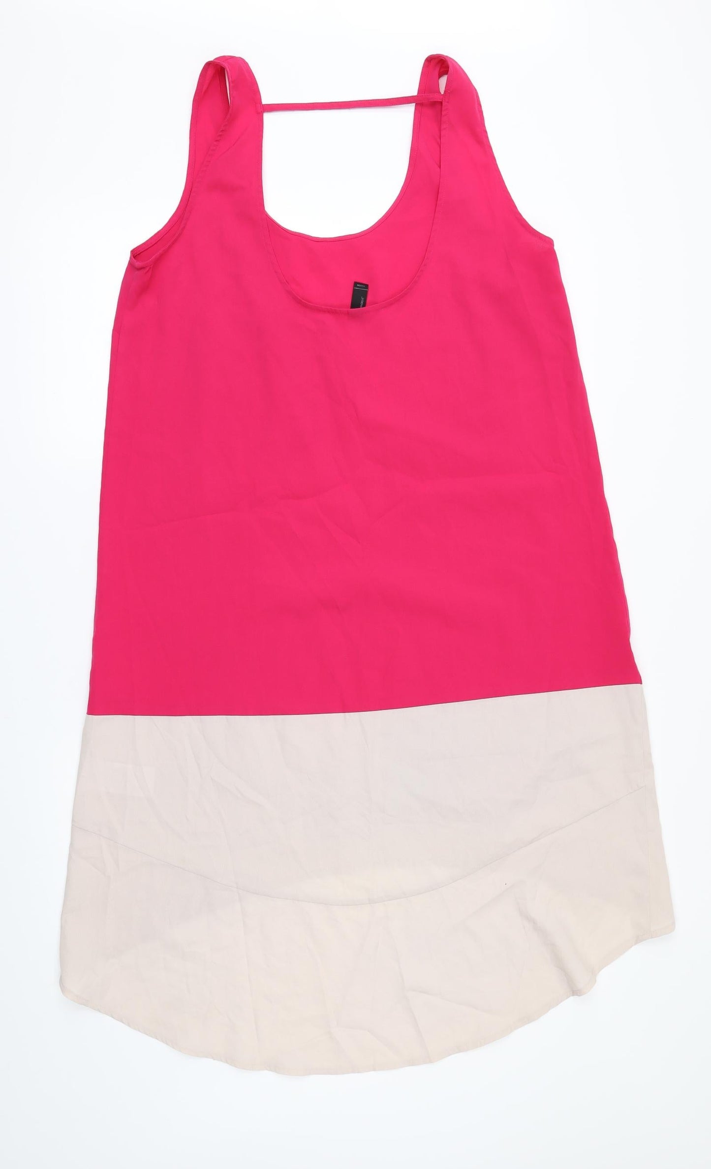 Vera Moda Womens Pink   Camisole Blouse Size M  - Dipped hem