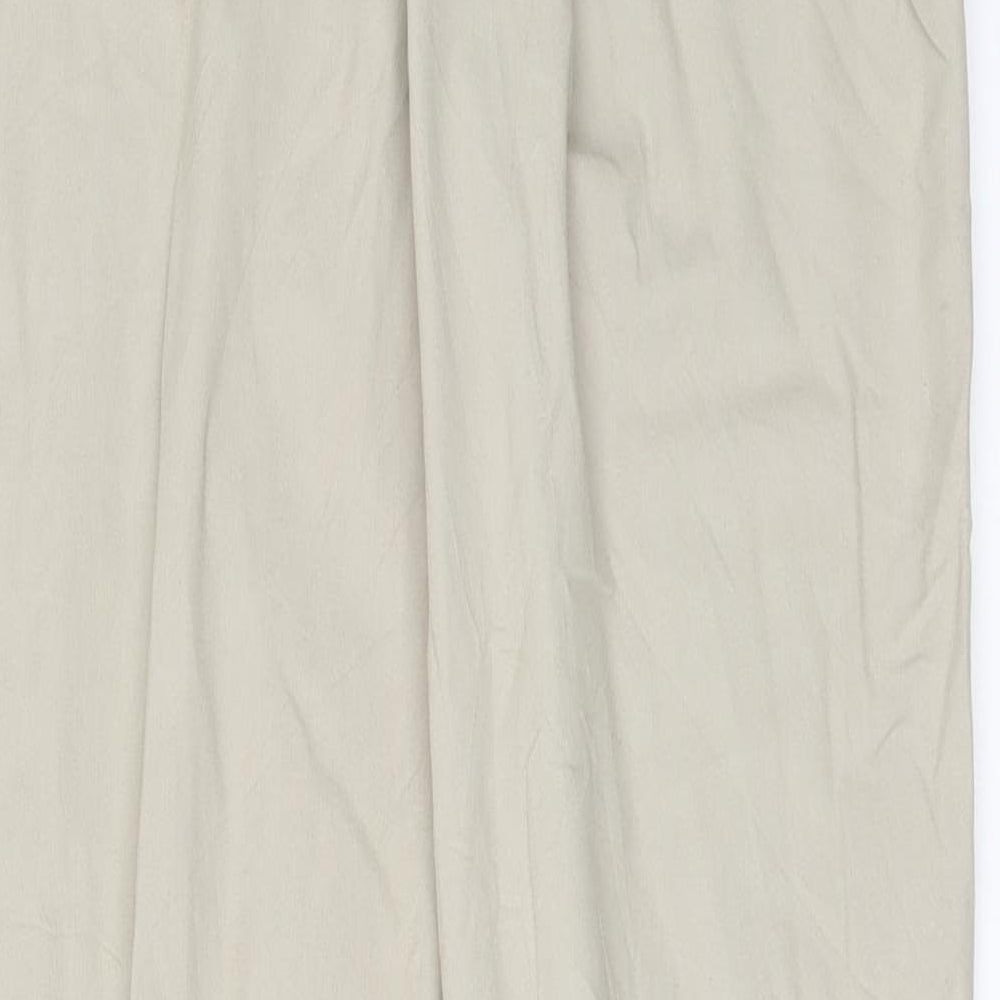 Cambio Womens Beige   Chino Trousers Size 32 in L28 in