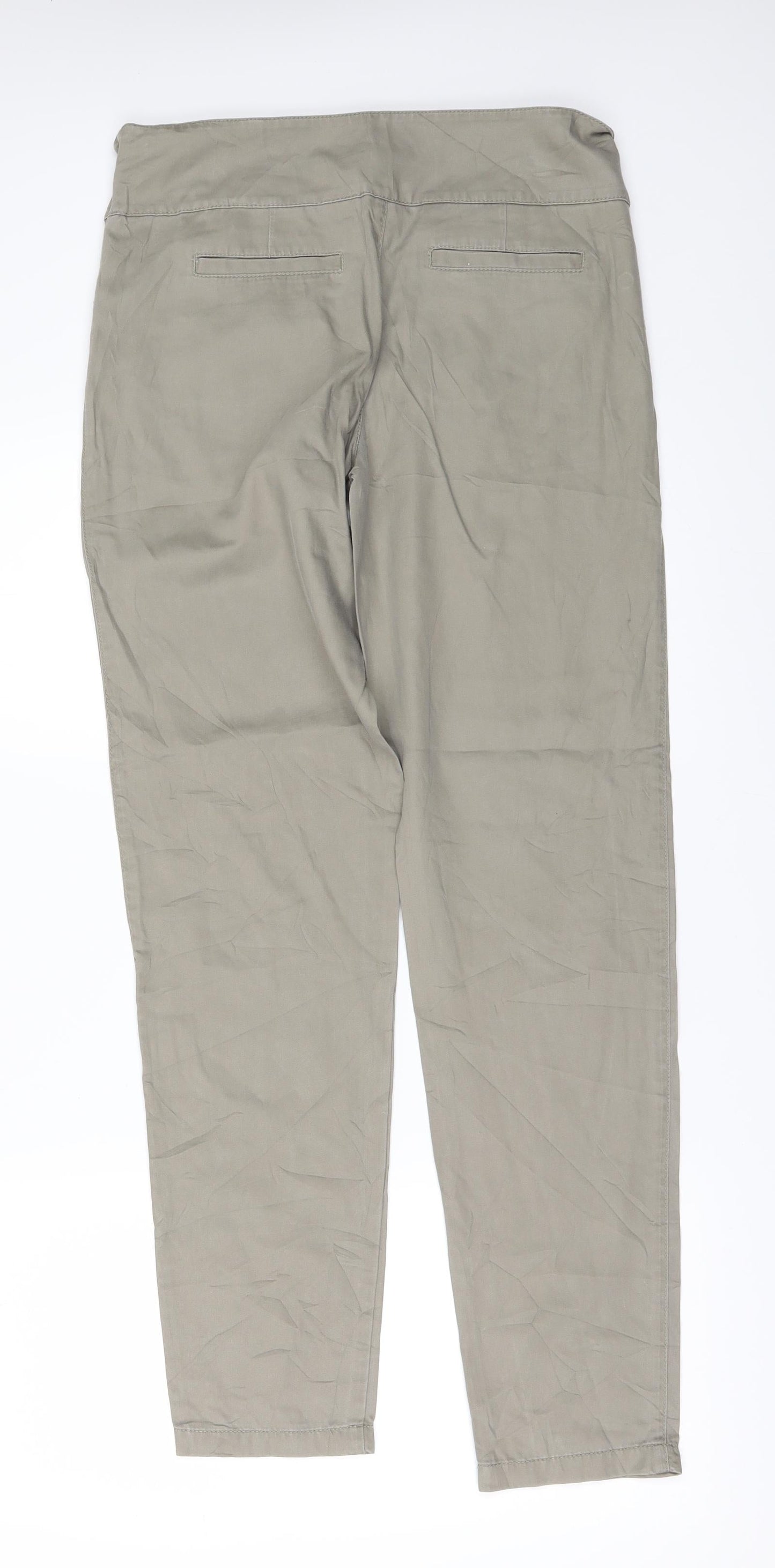 Esprit Womens Beige   Trousers  Size 6 L31 in - WAISTBAND DETAIL