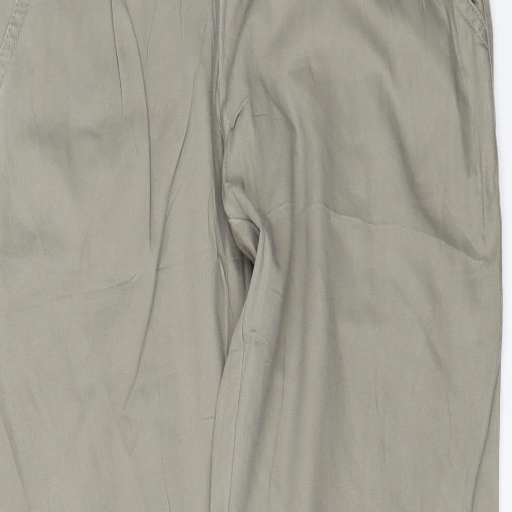 Esprit Womens Beige   Trousers  Size 6 L31 in - WAISTBAND DETAIL