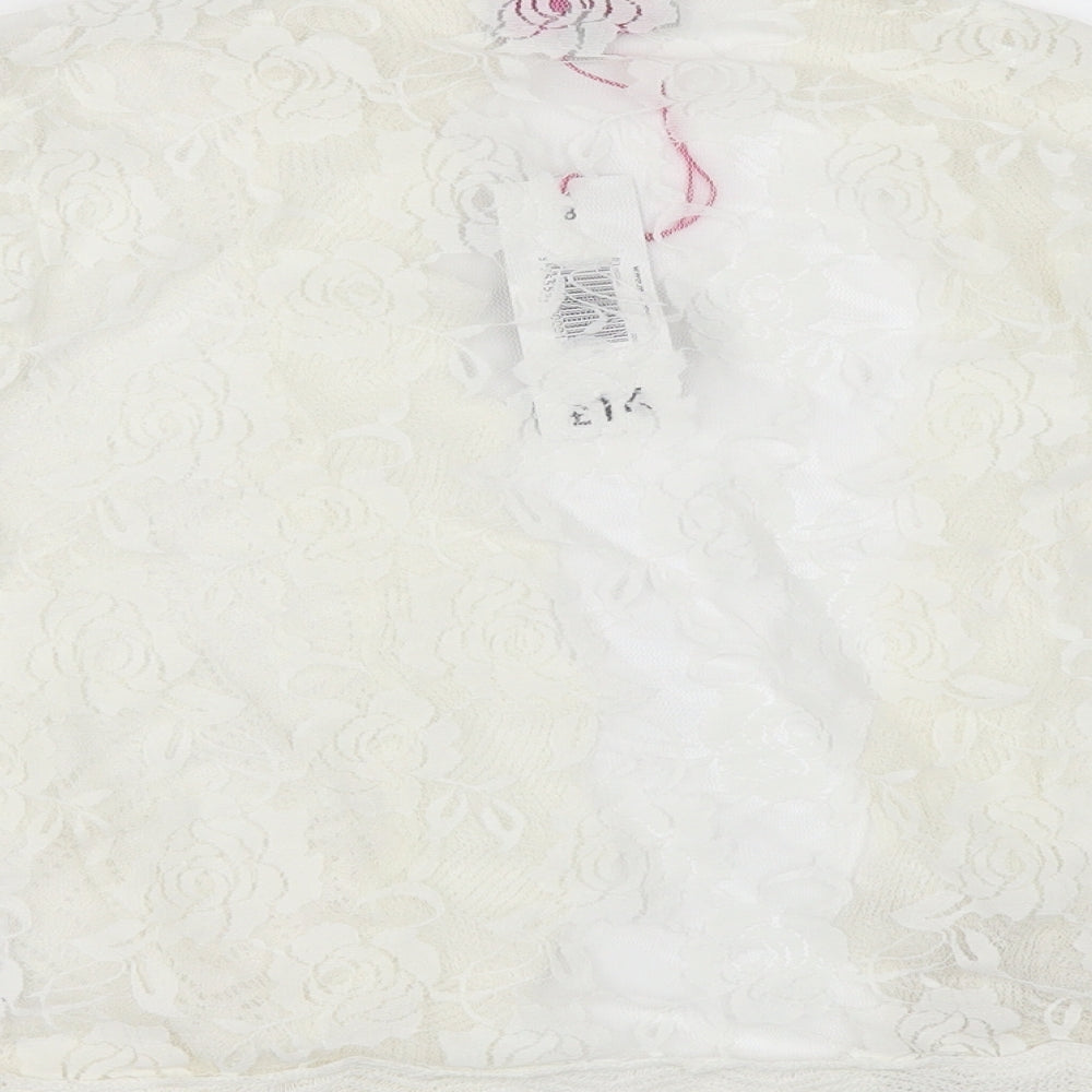 Be Beau Womens Ivory   Cardigan Jumper Size 8