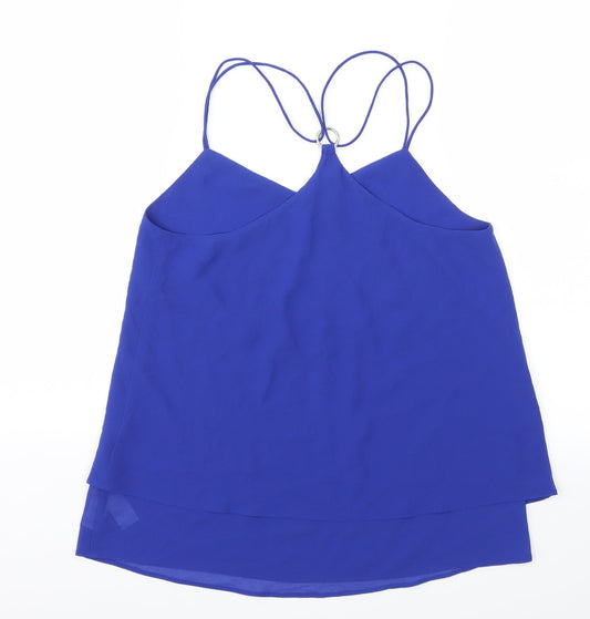 New Look Womens Blue   Basic Blouse Size 10