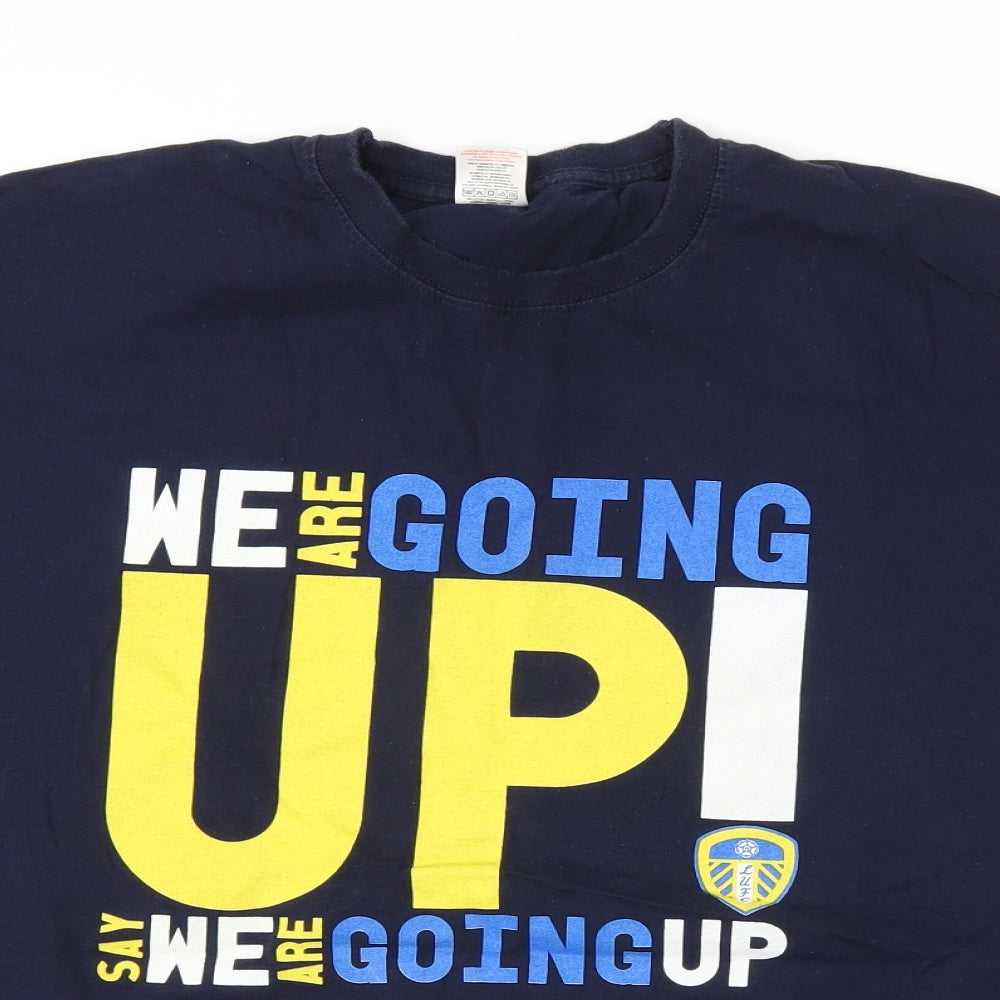 Fruit of the Loom Mens Blue    T-Shirt Size XL