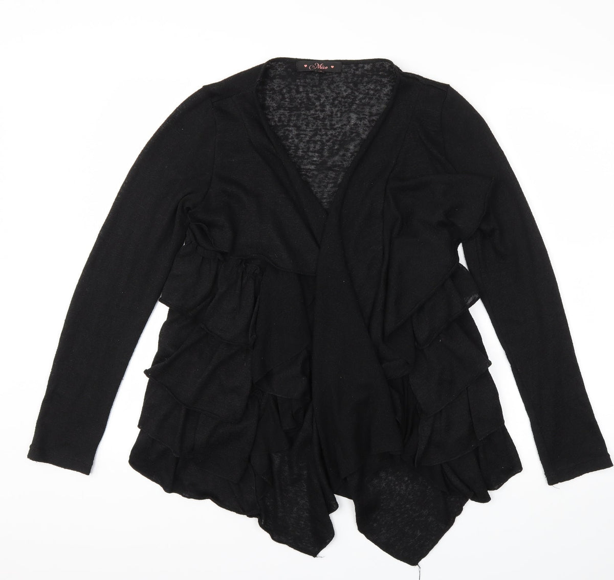Miso Womens Black   Cardigan Jumper Size 12
