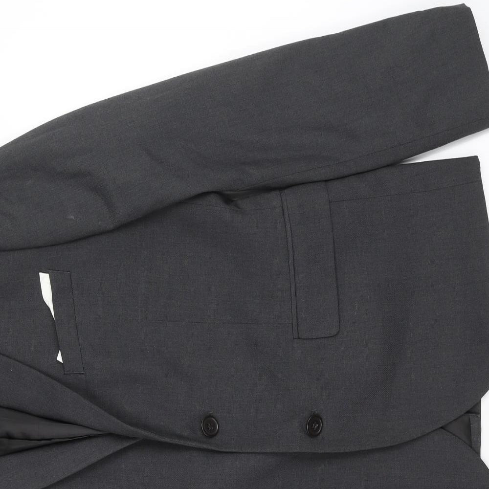 H&M Mens Grey   Jacket Suit Jacket Size 38