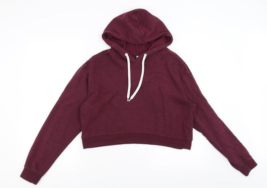 Divided by H&M Womens Purple   Pullover Hoodie Size M  - cropped