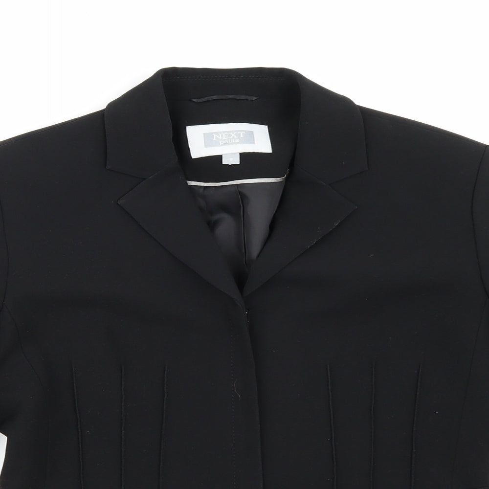 NEXT Womens Black  Rayon Jacket Blazer Size 8