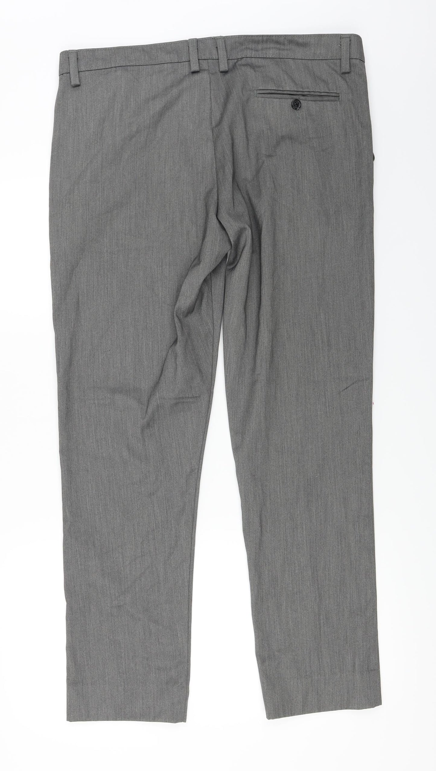 Boohoo  Mens Grey   Trousers  Size 36 in L26 in