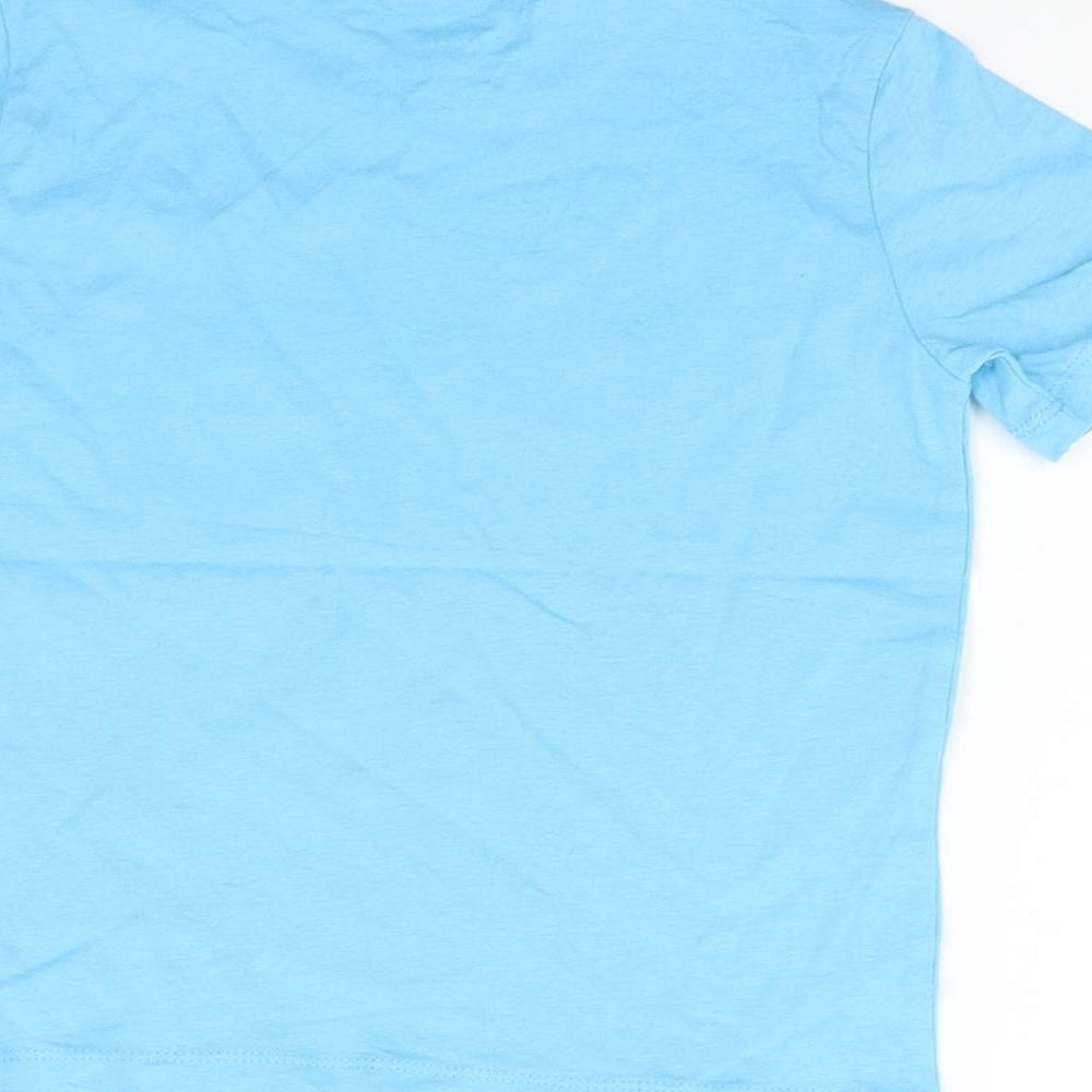 H&M Boys Blue   Basic T-Shirt Size 5-6 Years