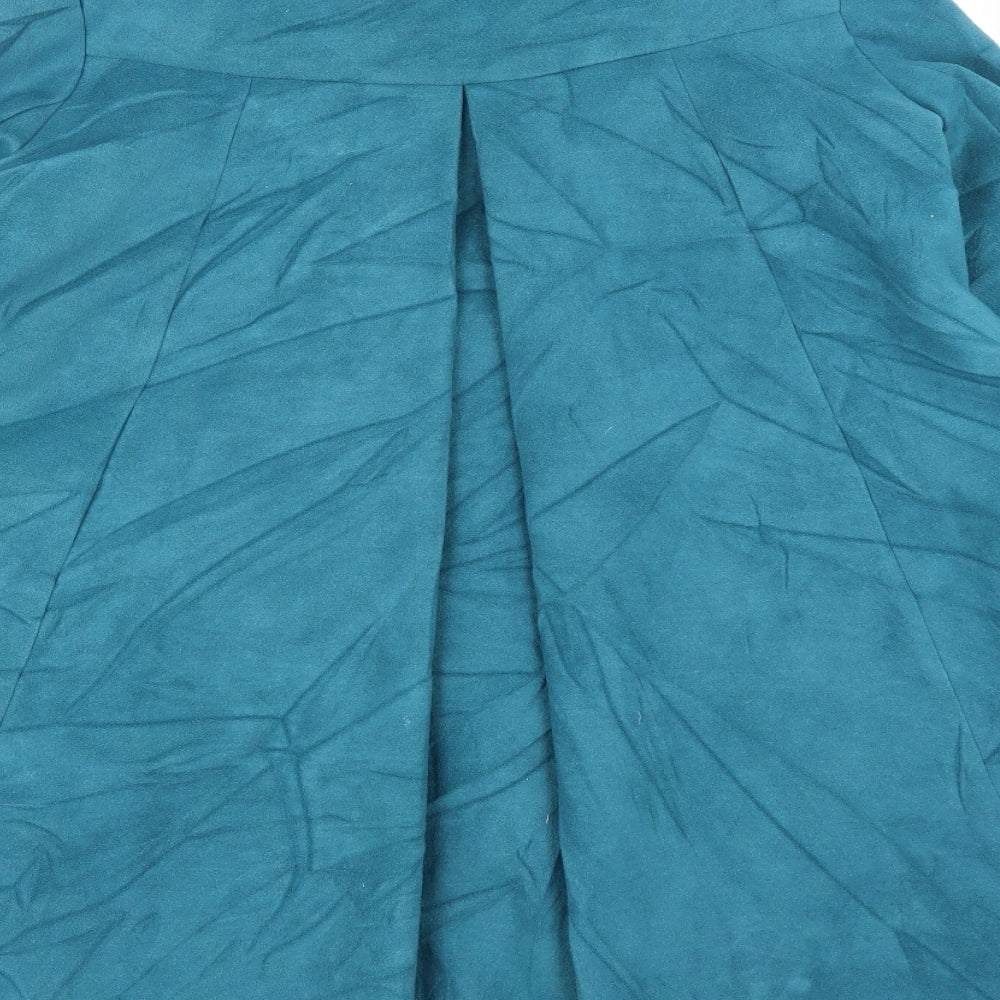 Miss Behave Womens Blue   Pea Coat Coat Size 12
