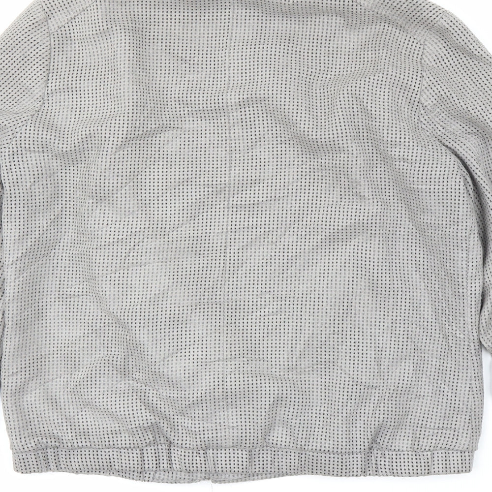 NEXT Womens Grey   Motorcycle Jacket Coat Size 12