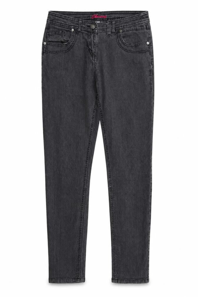Debenhams Womens Grey  Denim Skinny Jeans Size 12 L29 in