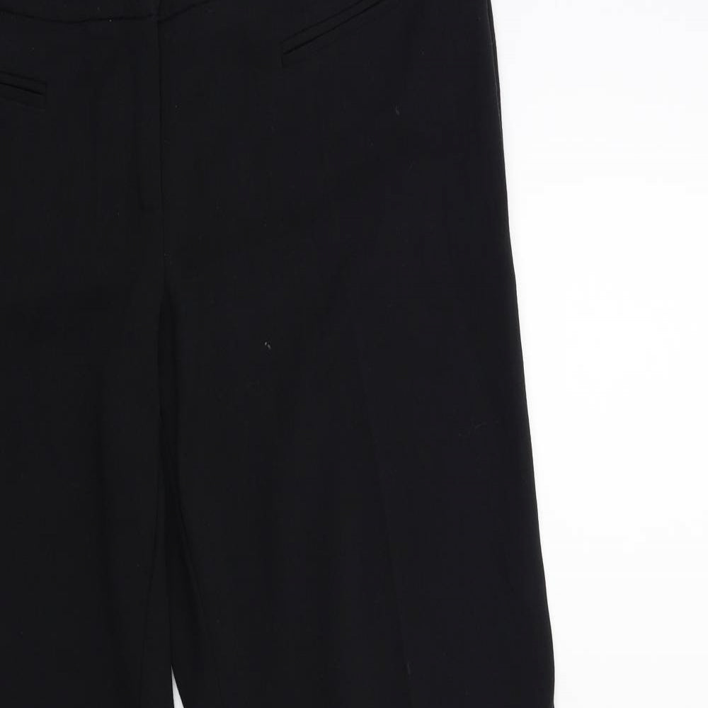 Et Vous Womens Black   Trousers  Size 14 L29 in