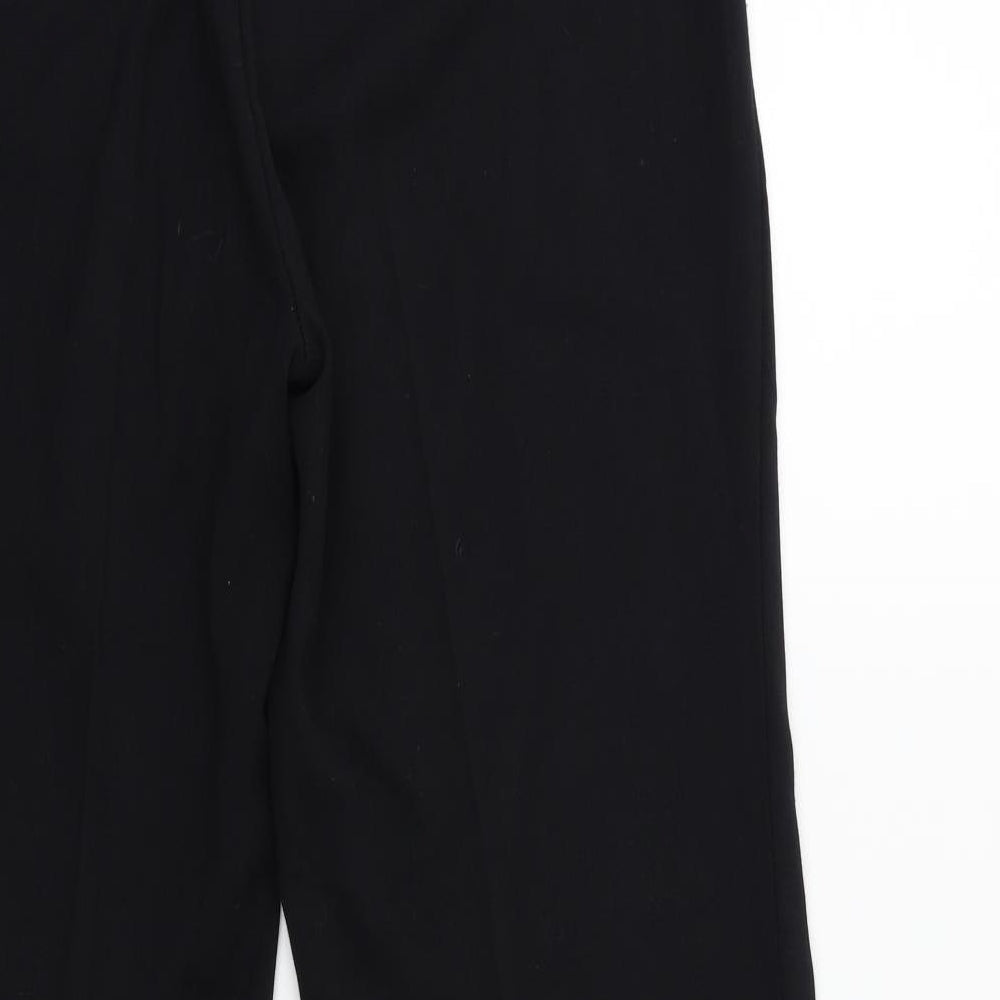Et Vous Womens Black   Trousers  Size 14 L29 in